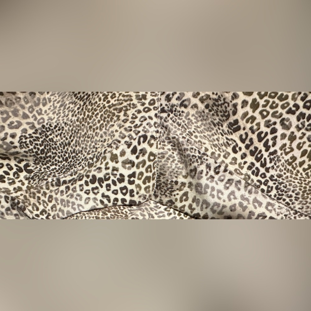 Sharon Young Leopard Cheetah Print Pants - Picture 8 of 11